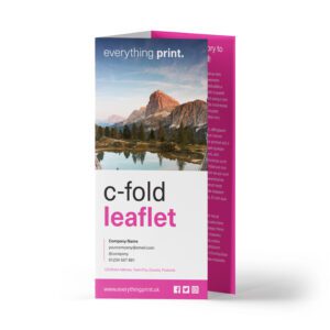 C-Fold Leaflets