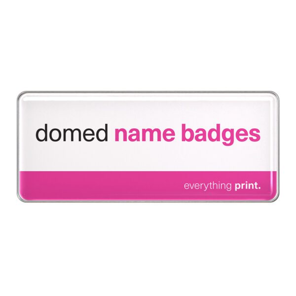 Domed Name Badges