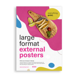 Large Format Outdoor Posters (External Use)