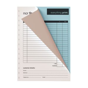 2 part Carbonless Books