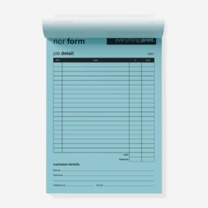 2 Part Carbonless Pad