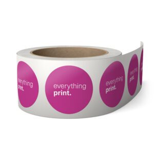Labels on rolls