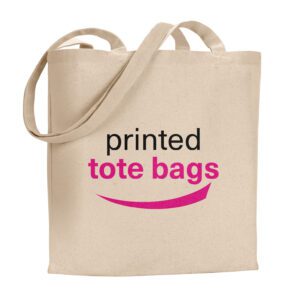 Printed tote bag