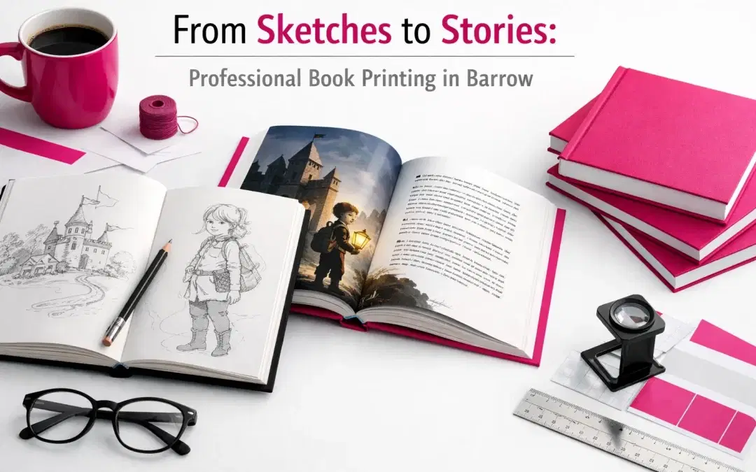 From Sketches to Stories: Professional Book Printing in Barrow